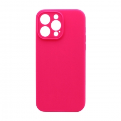 Чехол силиконовый гладкий Soft Touch iPhone 14 Pro Max, ярко-розовый №62 (закрытый низ) Чехол силиконовый гладкий Soft Touch iPhone 14 Pro Max, ярко-розовый №62 (закрытый низ)