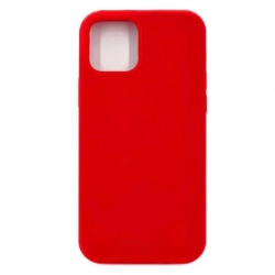 Чехол силиконовый гладкий Soft Touch iPhone 12 mini, красный №14 (закрытый низ) Чехол силиконовый гладкий Soft Touch iPhone 12 mini, красный №14 (закрытый низ)
