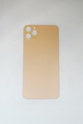 Задняя крышка iPhone 11 Pro Max со стеклом камеры, золото Задняя крышка iPhone 11 Pro Max со стеклом камеры, золото