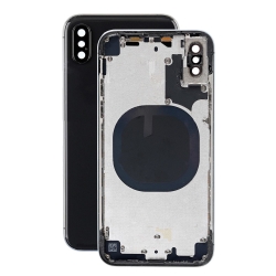 Задняя крышка/ Корпус iPhone X в сборе с рамкой, серый (CE) Задняя крышка/ Корпус iPhone X в сборе с рамкой, серый (CE)