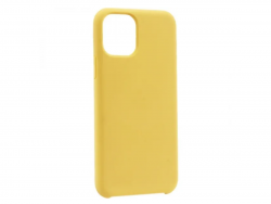 Чехол силиконовый гладкий Soft Touch iPhone 13 Pro, желтый №4 Чехол силиконовый гладкий Soft Touch iPhone 13 Pro, желтый №4