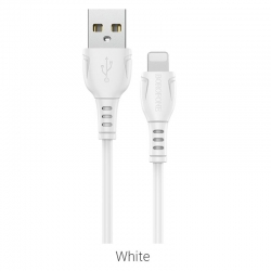 USB кабель Lightning BOROFONE BX51 Triumph (100см), белый USB кабель Lightning BOROFONE BX51 Triumph (100см), белый