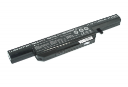 АКБ W540BAT-6 для ноутбука DNS Clevo W540 11.1V 4400mAh черная (Org)