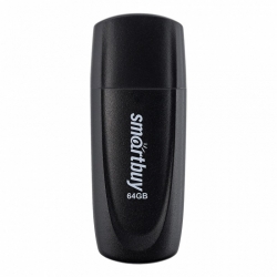 UFD флеш-накопитель Smartbuy 64 GB USB 2.0 Scout, черный UFD флеш-накопитель Smartbuy 64 GB USB 2.0 Scout, черный
