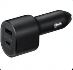 АЗУ Samsung Super Fast Dual Car Charger (45W+15W) (Черный)