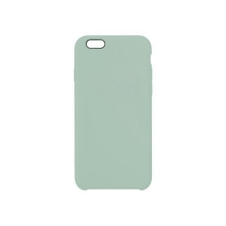 Чехол силиконовый гладкий Soft Touch iPhone 5/ 5S/ SE, мятный (без логотипа)
