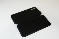 Чехол-книжка HOCO кожаный (открытие в бок) визитница iPhone X/ XS черная