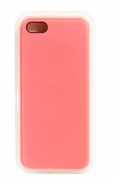 Чехол силиконовый гладкий Soft Touch iPhone 5/ 5S/ SE, розовый №6