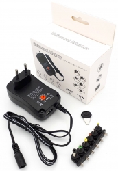 Блок питания YORGI P020 универсальный (3-12V, 30W, 6 переходников) Блок питания YORGI P020 универсальный (3-12V, 30W, 6 переходников)