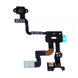 Шлейф iPhone 4s с кнопкой включения микрофоном и датчиком Шлейф iPhone 4s с кнопкой включения микрофоном и датчиком