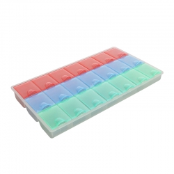 Пластиковый бокс для хранения мелких деталей Sunshine SS-002 (21 ячейка)