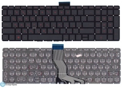 Клавиатура для ноутбука HP Pavilion 15-ab, 15-ab000, 15-cb, 15z-ab100 черная без подсветки Клавиатура для ноутбука HP Pavilion 15-ab, 15-ab000, 15-cb, 15z-ab100 черная без подсветки