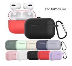 Чехол-бокс для Apple Airpods Pro силиконовый, мятный №15