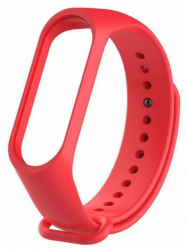 Ремешок силиконовый для Mi Band 2, красный Ремешок силиконовый для Mi Band 2, красный