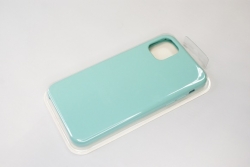 Чехол силиконовый гладкий Soft Touch iPhone 11, мятный №21