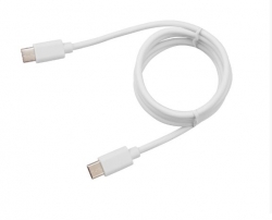 USB-C кабель Type-C - Type-C (100см.2A), белый USB-C кабель Type-C - Type-C (100см.2A), белый