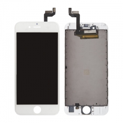 Дисплей iPhone 6S в сборе с тачскрином, Белый (LCD OR/ переклей)