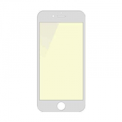 Стекло дисплея для переклейки iPhone 8, белое