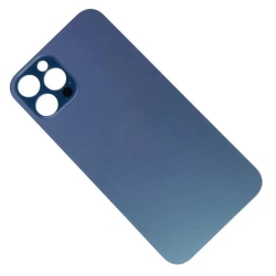 Задняя крышка iPhone 12 Pro стеклянная, легкая установка, синий (литое стекло) (Org)