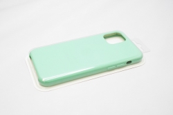 Чехол силиконовый гладкий Soft Touch iPhone 11 Pro, светло-зеленый (№50)