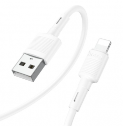 USB кабель Lightning HOCO X83 Victory (100см. 2.4A), белый USB кабель Lightning HOCO X83 Victory (100см. 2.4A), белый