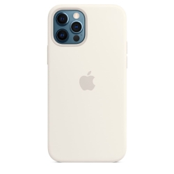 Чехол силиконовый MagSafe Matte iPhone 12 Pro, белый Чехол силиконовый MagSafe Matte iPhone 12 Pro, белый