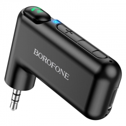 Bluetooth Car Receiver BOROFONE BC35 (адаптер Bluetooth для автомагнитолы c AUX 3.5mm входом) Bluetooth Car Receiver BOROFONE BC35 (адаптер Bluetooth для автомагнитолы c AUX 3.5mm входом)