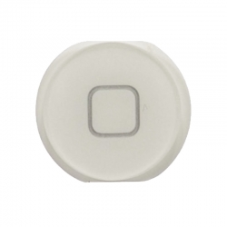 Кнопка Home iPad 2/3/4 (пластик) белая Кнопка Home iPad 2/3/4 (пластик) белая