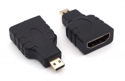 Переходник microHDMI (M) to HDMI (F) V1.4