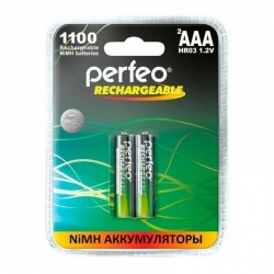 Аккумулятор Ni-MH Perfeo AAA 1100mAh/2BL 1,2V (цена за упаковку 2 шт)