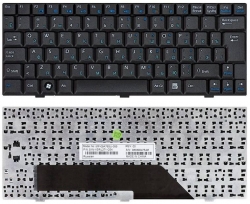 Клавиатура для ноутбука RoverBook U100, MSI U100 (