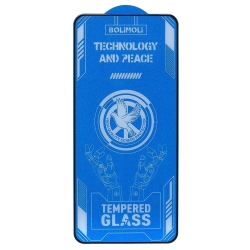 Защитное стекло Full Screen Brera 2,5D TECNO Spark 10C/ 10 4G/ 9 Pro/ Go 2023 (модель BF7n), черное