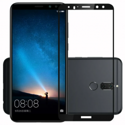 Защитное стекло Huawei Mate 10 Lite/ Nova 2i/ Nova 9i, черное (тех упаковка)