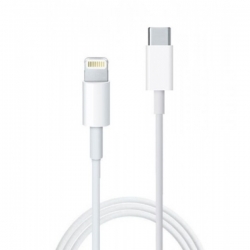 USB-C кабель Lightning - Type-C QC/ PD (100см) MQGJ2ZM/A (orig), белый USB-C кабель Lightning - Type-C QC/ PD (100см) MQGJ2ZM/A (orig), белый