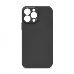 Чехол силиконовый гладкий Soft Touch iPhone 13 Pro, черный №18 (закрытый низ) Чехол силиконовый гладкий Soft Touch iPhone 13 Pro, черный №18 (закрытый низ)