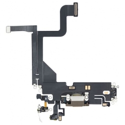 Шлейф iPhone 13 Pro Max с разъемом зарядки, черный (OR100%)