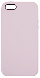 Чехол силиконовый гладкий Soft Touch iPhone 5/ 5S/ SE, розовый песок (без логотипа)