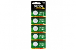 Батарейка Perfeo CR2032/5BL (3v, литиевая) упаковка 5 шт Батарейка Perfeo CR2032/5BL (3v, литиевая) упаковка 5 шт