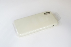 Чехол силиконовый гладкий Soft Touch iPhone XR, слоновая кость №11
