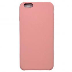 Чехол силиконовый гладкий Soft Touch iPhone 6 Plus/ 6S Plus, светло-розовый №12