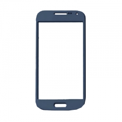 Стекло Samsung I9190 Galaxy S4 mini, синее