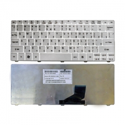 Клавиатура для ноутбука Acer Aspire ONE 532H белая