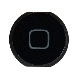 Кнопка Home iPad 2/3/4 (пластик) черная Кнопка Home iPad 2/3/4 (пластик) черная