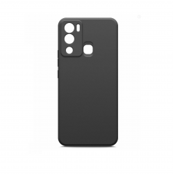 Чехол силиконовый гладкий Soft Touch INFINIX HOT 12i серый Чехол силиконовый гладкий Soft Touch INFINIX HOT 12i серый