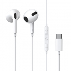 Наушники проводные EarPhone ME566M Type-C, белые