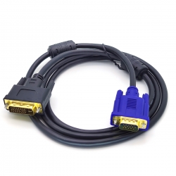 Кабель ОРБИТА OT-AVW03 DVI (I dual) - VGA 1,5 метра