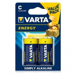 Батарейка Varta LR14/2BL ENERGY 4114 (1,5v, алкалиновая) упаковка 2 шт Батарейка Varta LR14/2BL ENERGY 4114 (1,5v, алкалиновая) упаковка 2 шт
