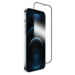 Защитное стекло iPhone 12 mini HD+, черное (тех упаковка) Защитное стекло iPhone 12 mini HD+, черное (тех упаковка)