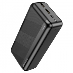 Внешний аккумулятор Power Bank 30000 mAh BOROFONE BJ27B Pindar power, черный Внешний аккумулятор Power Bank 30000 mAh BOROFONE BJ27B Pindar power, черный