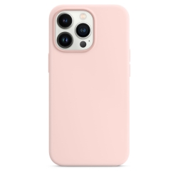 Чехол силиконовый гладкий Soft Touch iPhone 12, розовый песок №19 (закрытый низ) Чехол силиконовый гладкий Soft Touch iPhone 12, розовый песок №19 (закрытый низ)
